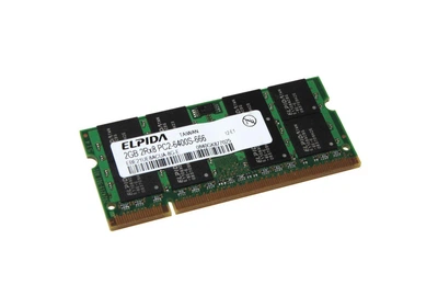 Память Elpida SO-DIMM 2Gb DDR2 (EBE21UE8ACUA-8G-E)