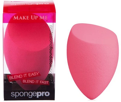Професійний спонж для макіяжу Make Up Me SpongePro SP-3M Малиновий (7107729841778)