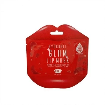 Гідрогелеві Патчі для Губ з Трояндою BeauuGreen Hydrogel Glam Lip Mask Rose, 1 шт