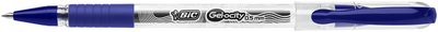 Ручка гелевая BiC Gelocity Stic овальный синий корпус с декором Синяя (bcCEL1010265)