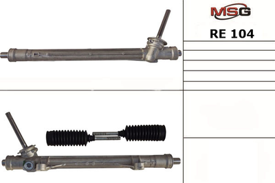 Рулевая рейка без ГУР новая RENAULT SCENIC II 2004-,KANGOO 2008-,MEGANE II 2003-MERCEDES CITAN 2012-, RE104