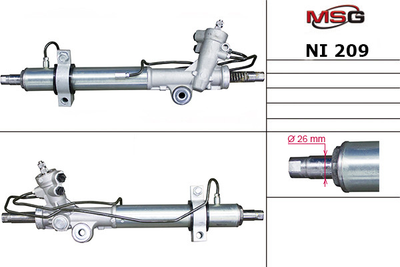 Рулевая рейка с ГУР новая NISSAN MURANO (Z50) 2003-2008, NI209