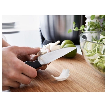 Кухонный нож для овощей IKEA VÖRDA 9 см Черный (102.892.65)