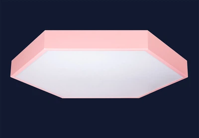 Стельова люстра світлодіодна 752L58 PINK 70Вт з пультом