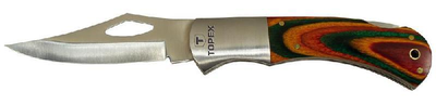 Ніж TOPEX універсальний, лезо 70 мм, складаний (98Z017)