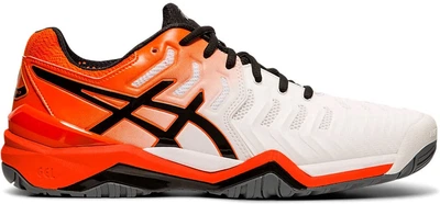 ROZETKA | Отзывы о Кроссовки ASICS Gel-Resolution 7 E701Y/100 44 (10) 28 см  Белый/Оранжевый (4550214965375): обсуждение, фото, видео. Купить Кроссовки ASICS  Gel-Resolution 7 E701Y/100 44 (10) 28 см Белый/Оранжевый (4550214965375) в  Киеве