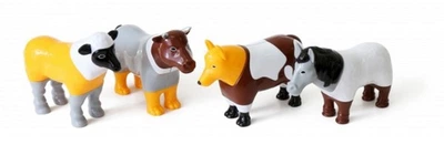 Zestaw do zabawy magnetyczny Popular Playthings Mix or Match Zwierzęta z farmy PPT-62001 (0755828620014)