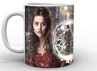 Кружка GeekLand белая Доктор Кто Doctor Who Doctor Who Merry Christmas DW.02.007.184