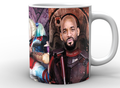 Кружка GeekLand белая Отряд Самоубийц Suicide Squad posters SS.02.029
