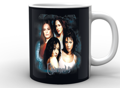 Чашка з принтом біла Усі жінки відьми Зачаровані Charmed Poster 2 CM.02.013 Кружка керамічна 0,33