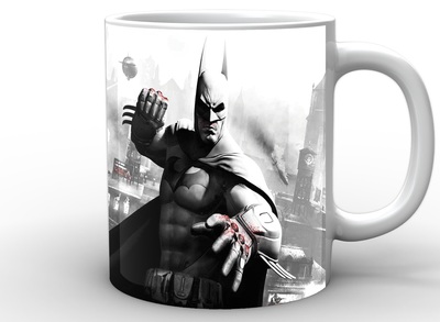 Кухоль GeekLand білий Бетмен Batman Бетмен кулак BM.02.031