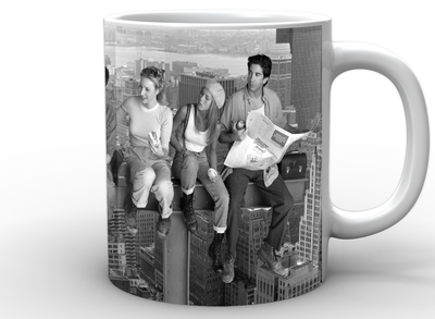 Кружка GeekLand белая Друзья Friends Friends art FN.02.006.902