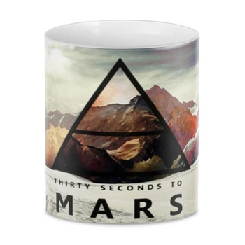 Кухоль GeekLand 30 секунд до Марса 30 Seconds to Mars логотип TSM.01.008