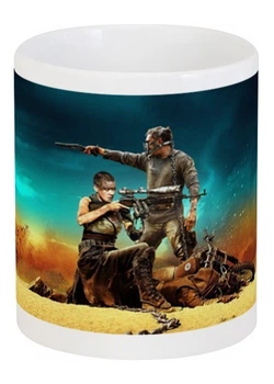 Кружка GeekLand белая Безумный макс Mad Max в пути MM.02.022