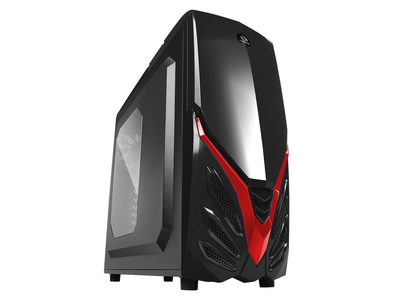 Корпус Raidmax Viper II Black/Red, без БП, ATX, 2 x 3.5 mm, USB3.0 x 2, 5.25' x 3, 3.5' x 3, 3.8 kg