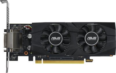Відеокарта Asus PCI-Ex GeForce GTX 1650 Low Profile OC 4GB GDDR5 (128bit) (1485/8002) (DVI, HDMI, DisplayPort) (GTX1650-O4G-LP-BRK)