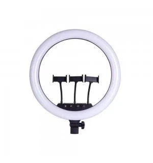 Кольцевая LED лампа SLP-G500 45 см, 3 крепления, с пультом