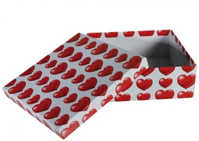 Коробка подарункова ООТВ Heart 12х12х5,5 см