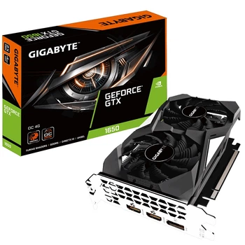 Видеокарта GF GTX 1650 4GB GDDR5 Windforce OC Gigabyte (GV-N1650WF2OC-4GD)