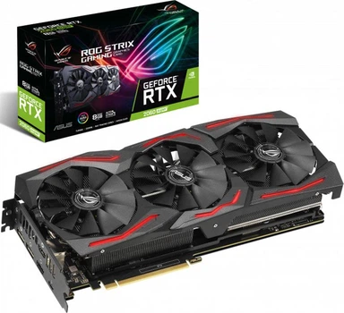 Відеокарта GF RTX 2060 Super 8GB GDDR6 ROG Strix Gaming Asus (ROG-STRIX-RTX2060S-8G-GAMING)