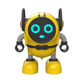 Інерційна іграшка мікроробот, машинка, вовчок JJRC R7 DouDou Inertia Gyro жовтий (ЈЈКС-R7Y)