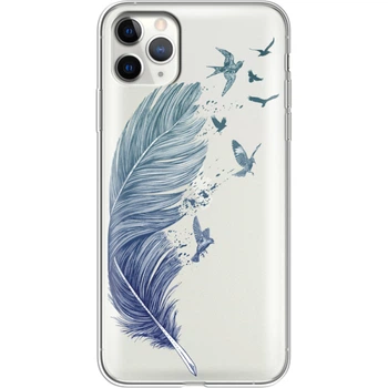 Силиконовый чехол BoxFace Apple iPhone 11 Pro Max Feather (38195-cc38)