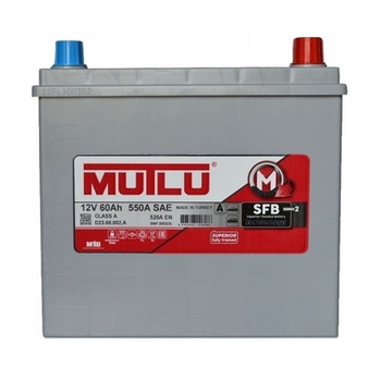 Аккумулятор Mutlu SFB (Ser2) 6CT-60Ah JR+ 520A (EN)