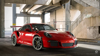 Фотообои Мастерская Фотообоев Porsche 911 GT3 RS #1 ( TC13061004PW ) Флизелин