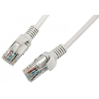 Патчкорд, витая пара для интернета LAN 13525-8 RJ-45 5м до 100 МГц серый