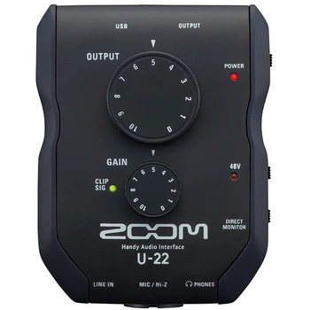 Аудиоинтерфейс Zoom U-22