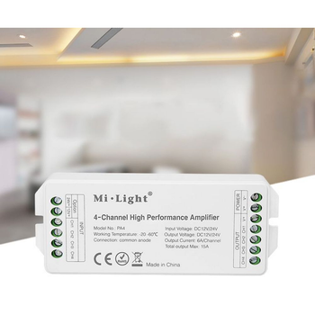 4-канальний підсилювач Mi-Light 15A Mi-Light 1шт LS-203
