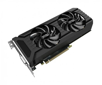 Видеокарта GeForce GTX1060 OC Palit Dual 3Gb DDR5 192bit DVI/HDMI/3xDP 1708/8000 MHz NE51060015F91061D