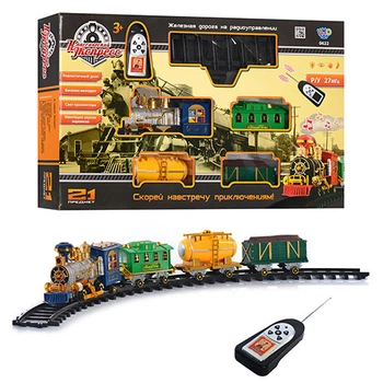 Железная дорога Limo Toy с эффектами, на пульте управления 0622/40353