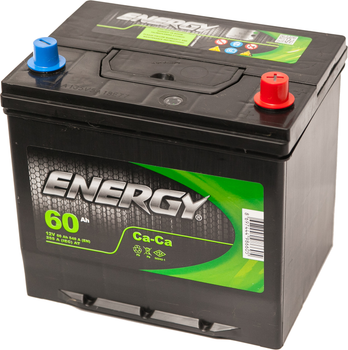 Автомобільний акумулятор ENERGY JIS 6СТ-60 (0) (EN986605)