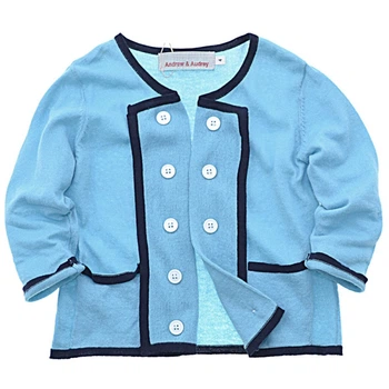 Кофта для девочки Hawk Kids Val-2912 116 см Голубой