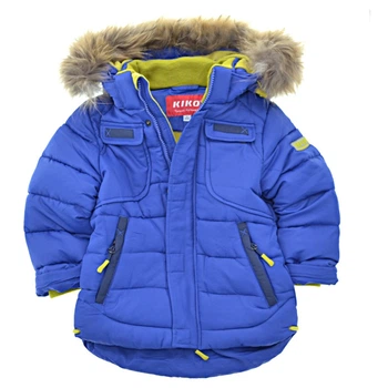 Куртка зимова для хлопчика Kiko/Donilo ZZ4228A 98 см Блакитний