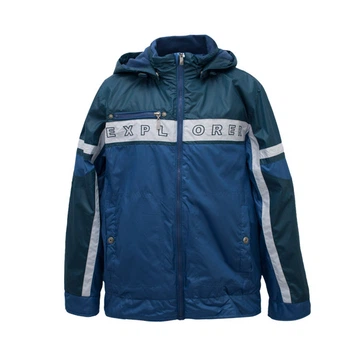 Ветровка утеплённая для мальчика Kiko/Donilo 2828(M) 140 см Голубой