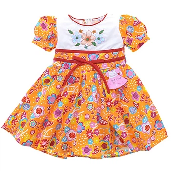 Платье для девочки Hawk Kids 501CF944 98 см Оранжевый