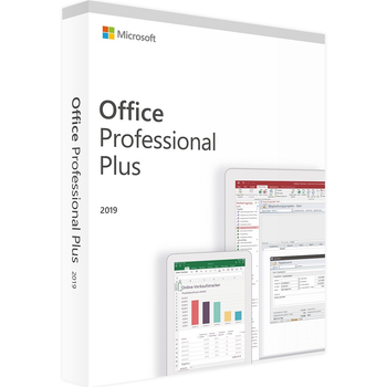 Microsoft Office 2019 Pro Plus для дому/бізнесу/навчання багатомовний на 1 ПК