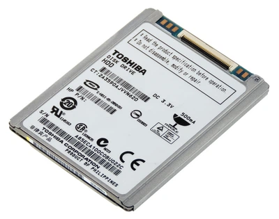 Жорсткий диск Toshiba ZIF 120Gb (MK1214GAH) Refurbished Good