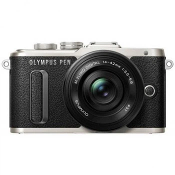 Цифровой фотоаппарат OLYMPUS E-PL8 DZK 14-42 mm Pancake + 40-150 mm black/black (V205083BE000)