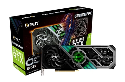 Відеокарта GF RTX 3070 8GB GDDR6 GamingPro OC Palit (NE63070S19P2-1041A)