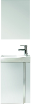 Комплект мебели ROYO Elegance 45 Pack с тумбой и умывальником 45 см + зеркало 45х60 см White 122910