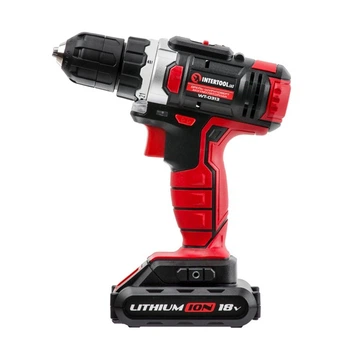 Шуруповерт акумуляторний Li-Ion 18 В INTERTOOL WT-0313