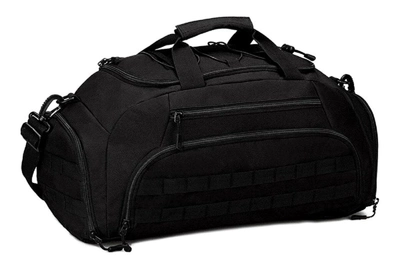 Сумка-рюкзак тактическая Mr Martin 35 л черная ()