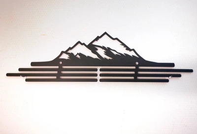Медальниця "E-Trophy" Mountain Сталева(чорний)