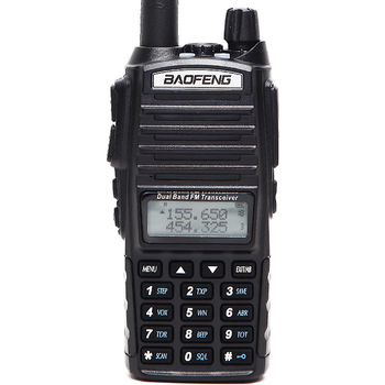 Рация Baofeng UV-82 UP, 8 Ватт, батарея 2800 мАч, Black