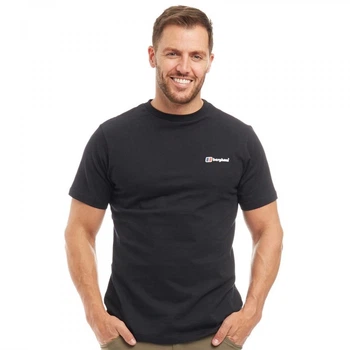 Футболка Berghaus Blocks 5 Large Logo Black/Black Black, S (10400889)