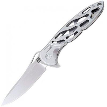 Ніж Artisan Dragonfly SW, D2, Steel handle (1801P-SW)