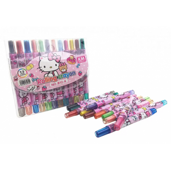 Мелки пастельные MK 4392 ( 4392-K (Hello Kitty))